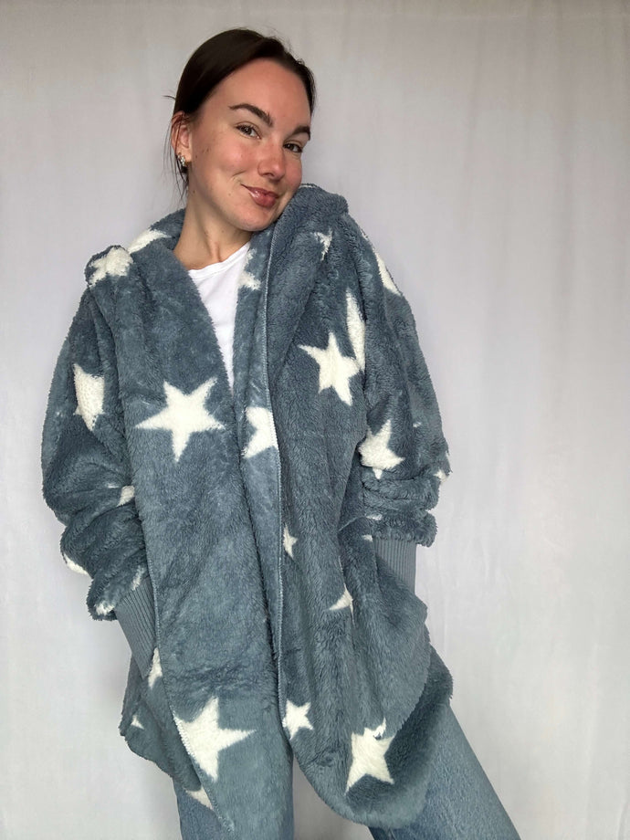 Aspen Sherpa Jacket in Stars