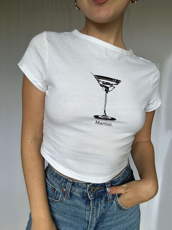 Martini Baby Tee