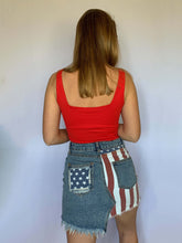 Load image into Gallery viewer, Americana Denim Skirt
