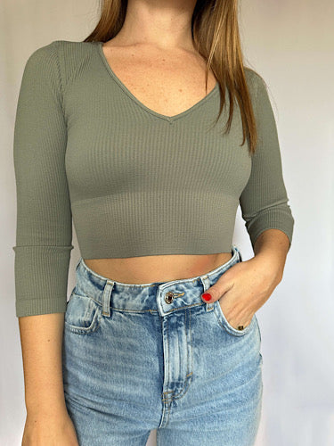 Cloud Nine Top in Sage