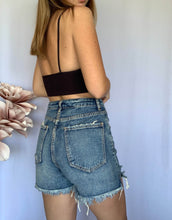 Load image into Gallery viewer, Golden Gal Denim Shorts
